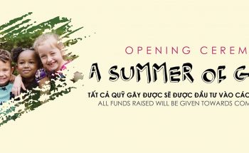 Opening Ceremony: A Summer of Giving